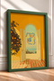 La Bella Vita Written Arched Door Framed Painting Italy Poster Living Room Kitchen Wall Decor Itn069 - 2