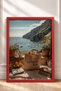 La Dolce Vita Bag and Countryside Scenery Framed Painting Italy Poster Living Room Kitchen Wall Decor Itn076 - 3