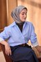 Twill Silk Scarf Mihenk Black - 4