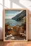 La Dolce Vita Bag and Countryside Scenery Framed Painting Italy Poster Living Room Kitchen Wall Decor Itn076