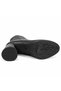 2743 Genuine Leather Zippered Round Toe Boots - 6