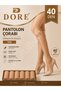 40 Den Medium Thick Knee-Length Pantyhose-Skin Color