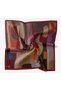 Twill Silk Scarf Painterly Brown - 5