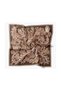 Twill Silk Scarf Ethnic Paisley Dark Green - 5
