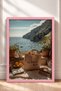La Dolce Vita Bag and Countryside Scenery Framed Painting Italy Poster Living Room Kitchen Wall Decor Itn076 - 3