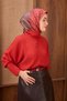 Twill Silk Scarf Mihenk Red - 4