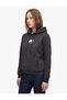 Fleece-Lined Long-Sleeve Pocket Dog Embroidery Detail Hooded Sweatshirt - 2