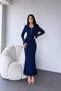 Princess Collar Women's Model Knitwear Dress