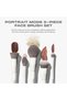 Portrait Mode 5 Piece Makeup Brush Set - Professional Makeup Brushes for Foundation, Concealer, Powder, Bronzer - Expertly Engineered Face Brush Kit for Smooth, Streak-Free Application (5 ct) - 8