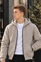 Men's Fleece-Lined, Pilling-Resistant, Full-Zip, Zippered Pocket, Hooded Winter Sweatshirt Jacket - 3