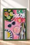 La Dolce Vita Written Pink Tableware Framed Painting Italy Poster Living Room Kitchen Wall Decor Itp004 - 3
