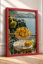 Living La Dolce Vita Crystal Lemon Framed Painting Italy Poster Wall Decor Itp007 - 2