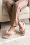 Women'S, Plush, Flip-Flop Style, Soft Furry, Comfortable Sole House Slippers - 5