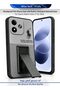 Xiaomi Redmi Note 17 5G 2026 Shockproof TPU Phone Case with Built-in Kickstand Textured Anti-Slip Protective Case Cover