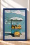 Lemon and Orange Countertop on Beach Framed Painting Italy Poster Living Room Kitchen Wall Decor Itn119 - 3