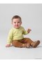 Özmarka New Season Green Printed Baby Boy Sweatshirt and Sweatpants - 2