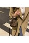 Women's Shoulder Bag Brown Leopard Pattern Bucket Bag - 2
