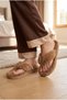 Women'S, Plush, Flip-Flop Style, Soft Furry, Comfortable Sole House Slippers - 5