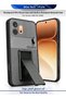 Honor 600 5G 2026 Shockproof TPU Phone Case with Built-in Kickstand Textured Anti-Slip Protective Case Cover
