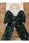 New Year Concept Sequin Bow Buckle - 3