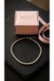 Women's Silver Gold Cube Beaded Necklace 41 cm Adjustable Two Color Shiny Metal Necklace - 5