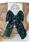 New Year Concept Sequin Bow Buckle - 2
