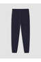 Ozmarka New Season Navy Blue Soft Touch Women's Jogger Sweatpants - 7