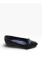 Women's Stoned Flat Sole Oversized Ballerinas