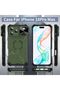 ANTSHARE for iPhone 18 Pro Max Case – Sliding Camera Cover Shockproof (Green) - 2