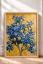 Blue Leafy Lemon Tree Framed Painting Italy Poster Living Room Kitchen Wall Decor Itp044 - 3