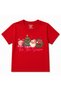 Tis the Season - Pink Christmas Santa Claus Festive Kids Graphic T-Shirt