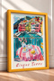 Cinque Terre Balcony Breakfast Framed Painting Italy Poster Living Room Kitchen Wall Decor Itp014 - 2