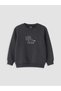 Ozmarka New Season Green Crew Neck Baby Boy Sweatshirt 3-Piece - 8