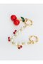 Özmarka New Season Mixed Cherry Figured Bag Charm - 2