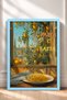 Pasta E Basta Lemon in Window Spaghetti Framed Painting Italy Poster Wall Decor Itp024 - 3