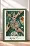 Aperitivo Written Oysters and Glasses Framed Painting Italy Poster Wall Decor Itp026 - 3