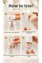 Travel Bottle Set 4X30 ml – Refillable Bottles for Shampoo, Lotion, and Sunscreen (White) - 5