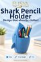 Shark Pen Holder Decorative Desktop Pen Organizer 14 cm - 2