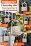 60mm Cut Resistant Steel Padlock 3 Keys Included Pd065 - 3