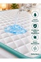 Liquid-Proof Sofa Protector Mattress Protection Mat 70X210 cm White Green Striped - 4