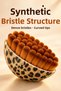Compact Facial Cleansing Brush with Leopard Pattern Synthetic Bristles, Massage and Daily Care Handheld Device - 7