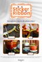 Self-Adhesive Jacquard Sticker Ribbon 16 mm X 120 cm – Zigzag Patterned Woven Ribbon Border - 7