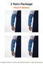 Pvc Gloves 2 Pairs (4 Pieces) Blue – Gloves for Dishwasher, Fisherman, Butcher and Kitchen Use