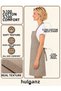 Kitchen Apron Set of 2 Stain-Resistant Water-Repellent Fabric in Min and Mink Colors Plain Double Kitchen Aprons - 4