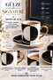 6-Person Ultra-Thin Porcelain / Lightweight Turkish Coffee Cup / Whether for Your Home or as a Gift - 2