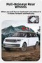 Range Rover Sv 2022 1/24 Diecast Metal Model Car with Lights and Sound and Movable Wheels - 4