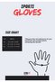 Sports Gloves Anti-Slip Sole Weight Gloves Legend Series Size m - 5