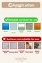 Sand Beige Mini Flowers 49 Pieces Modern Wall Sticker Set Mnb-123 - 5