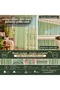 Ip Curtain Special Series Thin Chain Pistachio Green Color (Cornice+Rustic) Width 100 cm Length 300 cm