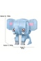129 Piece Mini Block Elephant Figure Building Set 3D Animal Toy for Ages 6+ - 3